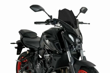 PUIG 20619F Windscreen Naked New Gen Touring Dark Smoke Yam