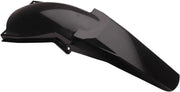 Black plastic motorcycle fender for 2071060001 model, perfect for your ride