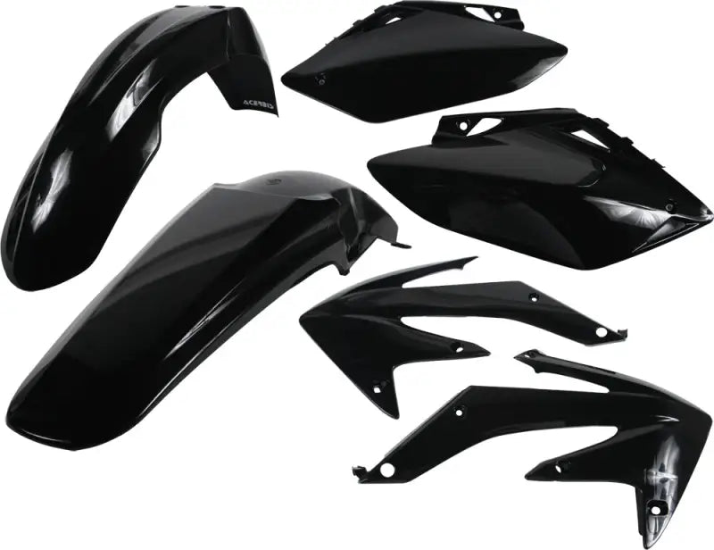 2071100001 Plastic Kit Black, OEM Factory Shape, Front Fender, Rear Fender, Side Panels, Radiator Scoops