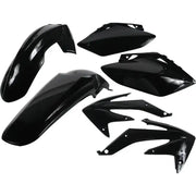 2071100001 Plastic Kit Black, OEM Factory Shape, Front Fender, Rear Fender, Side Panels, Radiator Scoops