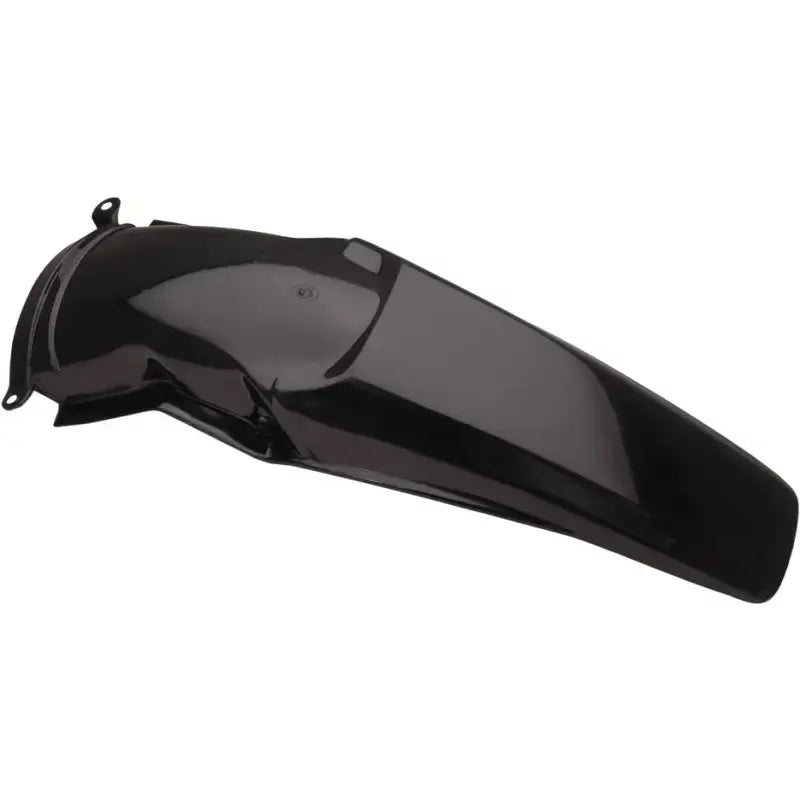 Glossy black motorcycle rear fender for 2071180001 model, stylish and durable