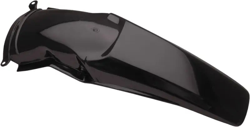 Glossy black motorcycle rear fender for 2071180001 model, stylish and durable