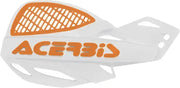 2072671088 Uniko Vented Handguards White/Orange