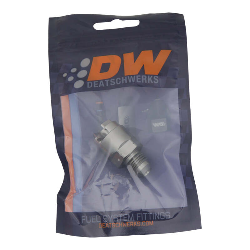 DeatschWerks 6-02-0120 DeatschWerks 6AN Male Flare to 1/4in Female EFI Quick Connect Adapter