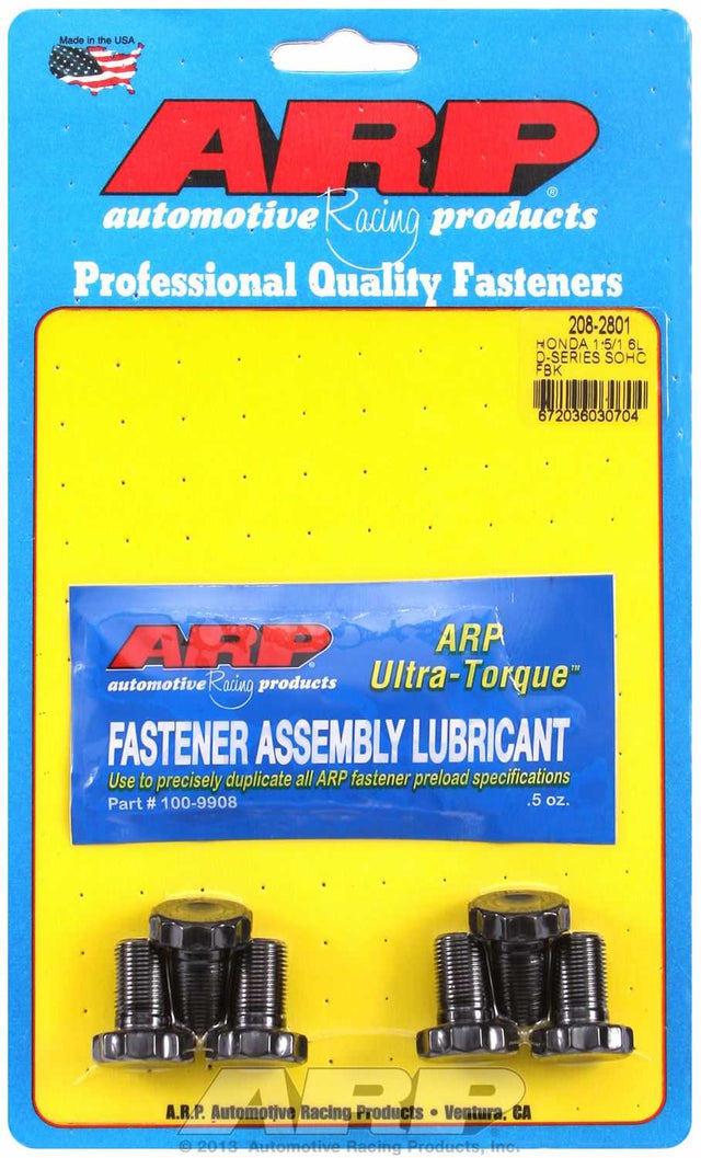 208-2801 ARP Fasteners Clutch Flywheel Bolt For Use With 1.5L/ 1.6L