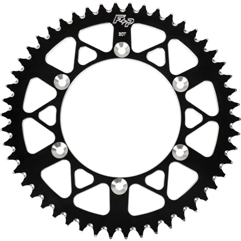 FIRE POWER 208-50 BLK Rear Sprocket Aluminum 50t 520 Blk Hon/Yam