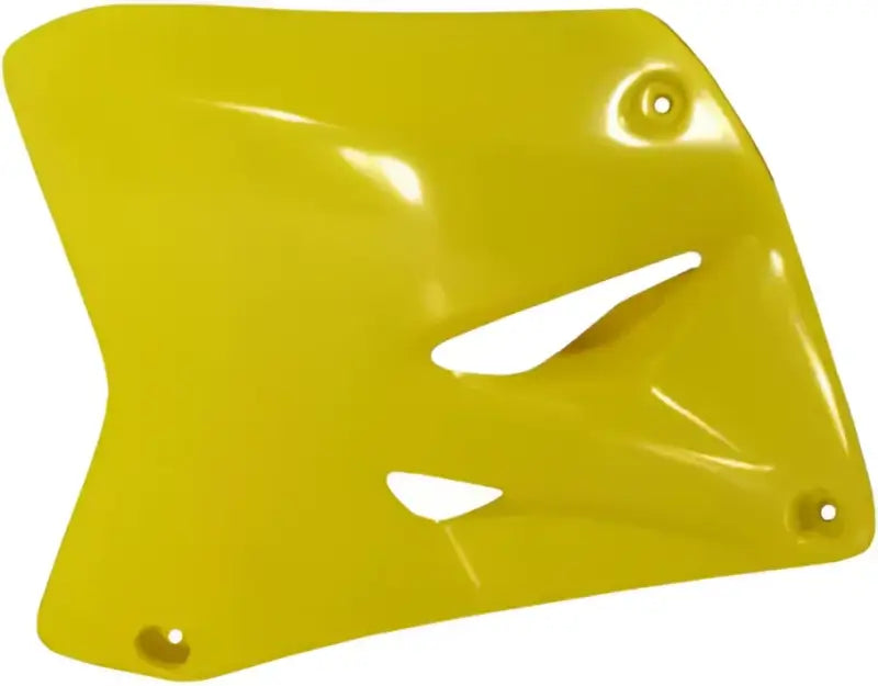 Yellow plastic motorcycle side panel from 2081850231 Radiator Shrouds Yellow, OEM quality fit