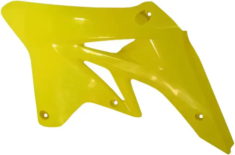 Yellow plastic motorcycle fairing for radiator shrouds yellow 2081900231 Radiator Shrouds