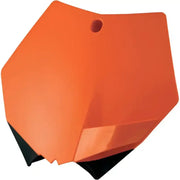 2082020237 Front Number Plate Orange