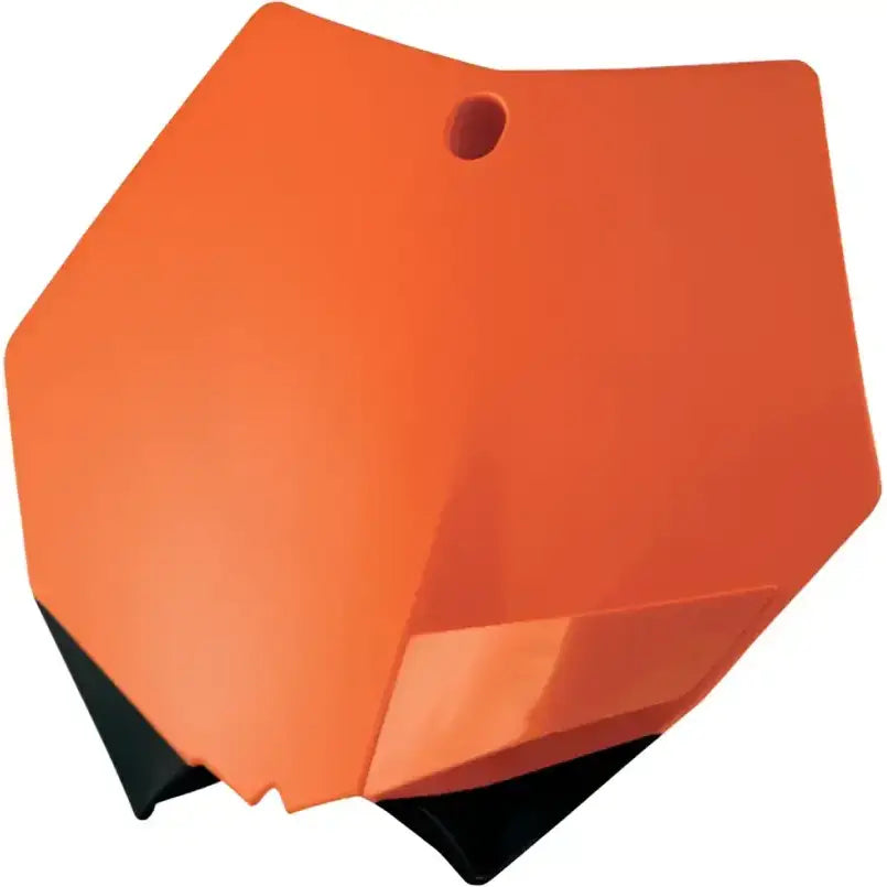 2082020237 Front Number Plate Orange
