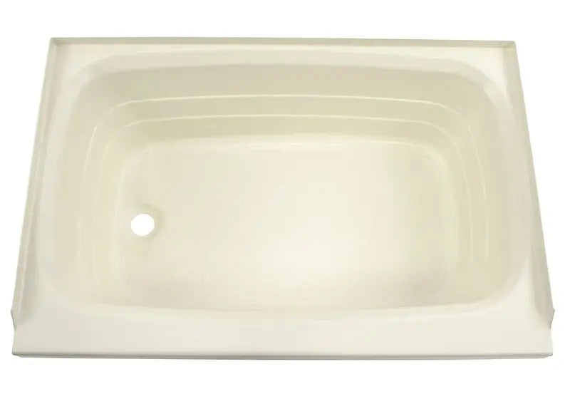 Rectangular off-white Lippert RV Bathtub standard tub for your camper or RV needs