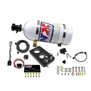 Nitrous Express 20947-10 Nitrous Express 05-10 Ford Mustang 4.6L 3 Valve Nitrous Plate Kit (50-150HP) w/10lb Bottle