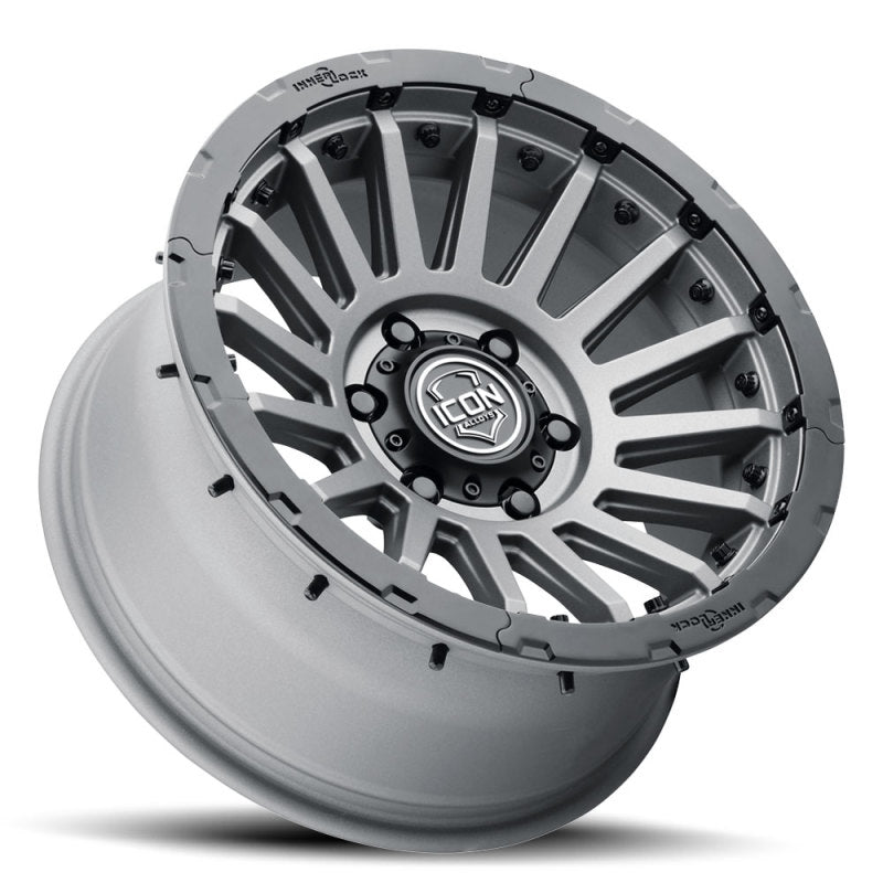 ICON 23617858347CH ICON Recon Pro 17x8.5 6x5.5 0mm Offset 4.75in BS 106.1mm Bore Charcoal Wheel
