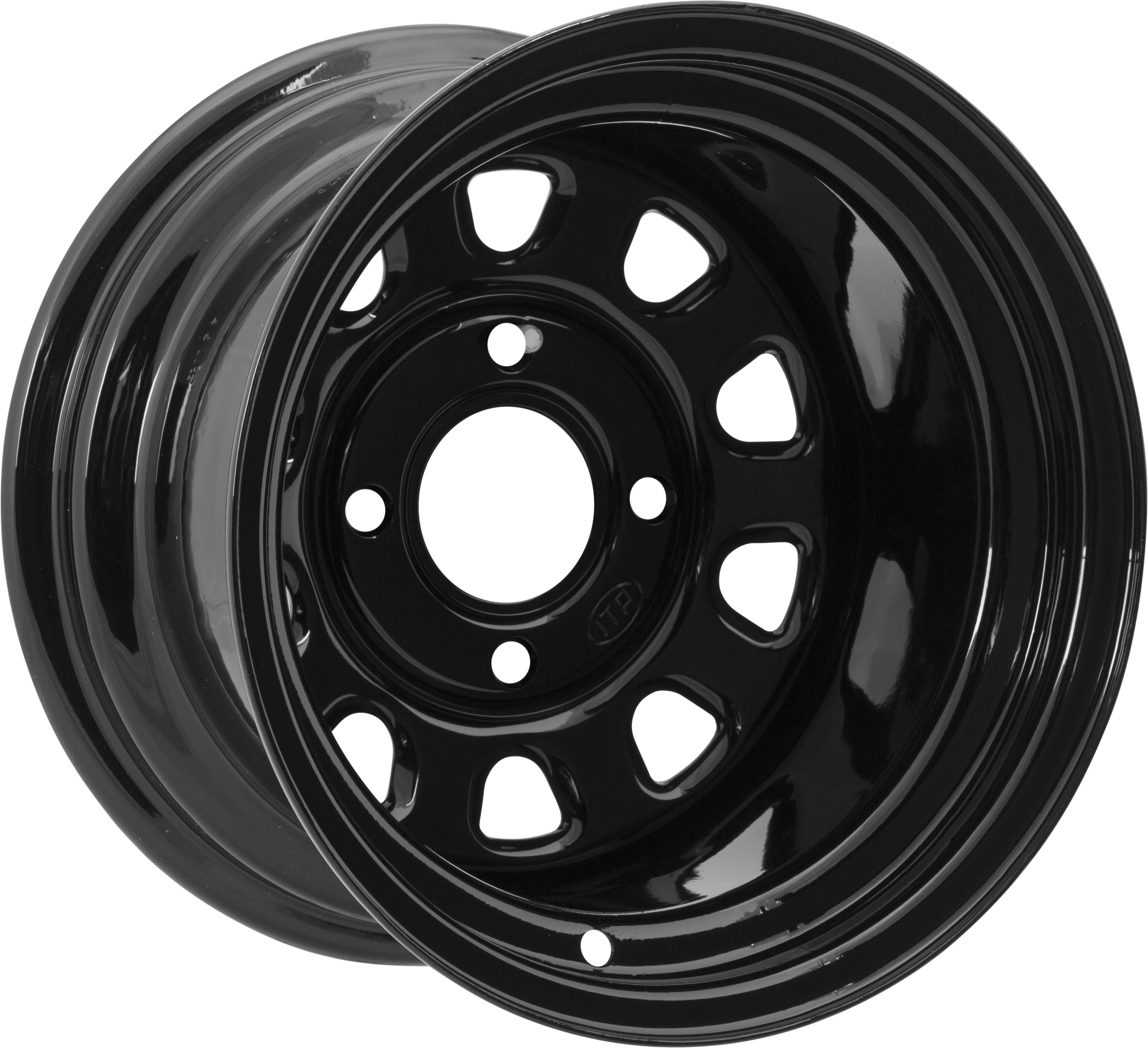 Delta Blk F/R 12x7 4+3 4/110