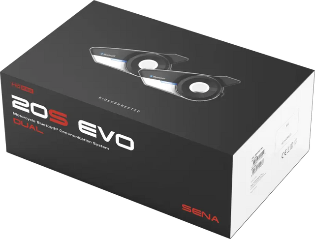 SENA 20s Evo Hd Bluetooth Comm System Dual