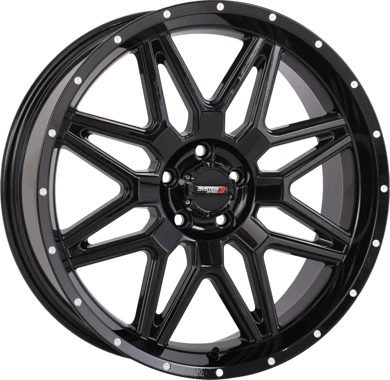 St7 Wheel 20x7 4+3 (+10mm) 5/4.5 Gloss Black