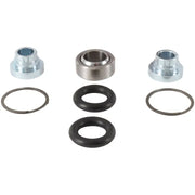 Shock bearing kit with metal bushings spherical bearing and rubber O-rings for suspension