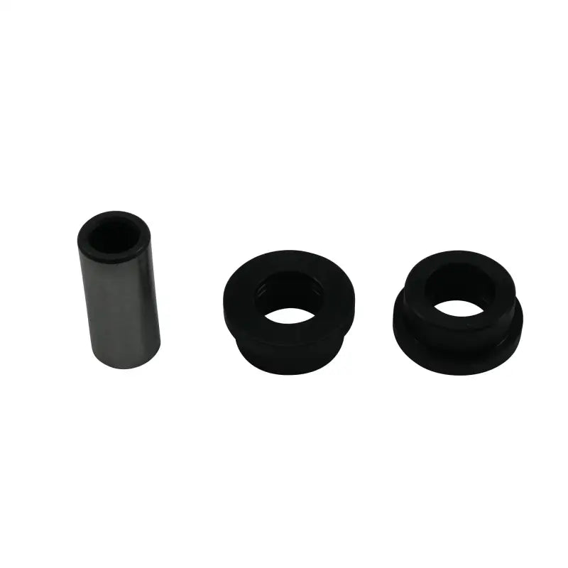 Metal sleeve and black rubber bushings in 21-0042 Shock Bearing Kit for shock bearing replacement
