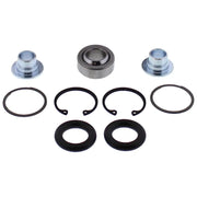 Shock bearing kit with suspension bearing and seal components for easy replacement