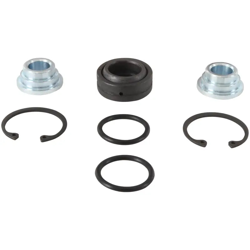 Automotive spherical plain bearing repair kit for shock bearing and shock bearing kit