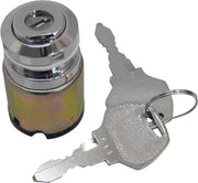 HARDDRIVE 21-0202A Flat Key Ignition Switch Chrome