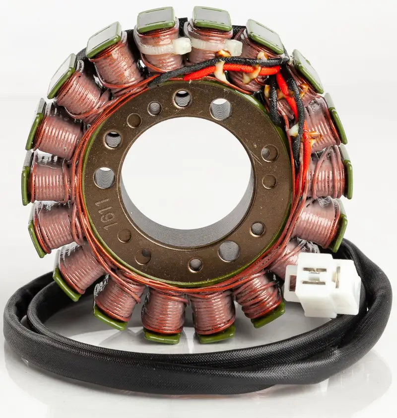 Motorcycle stator with copper windings for RV parts & accessories or truck parts upgrade