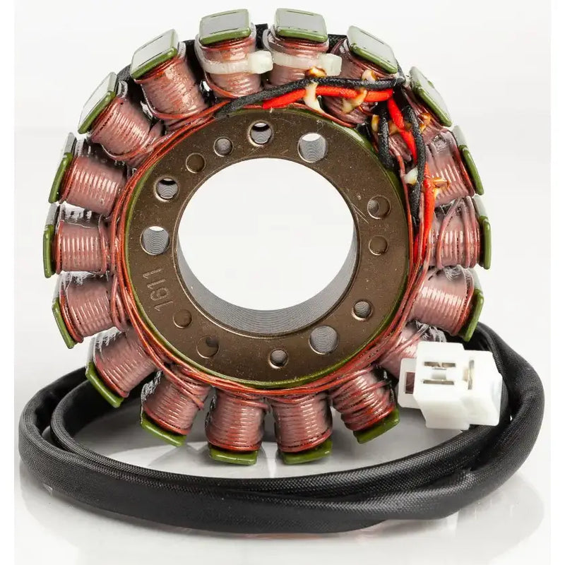 Motorcycle stator with copper windings for RV parts & accessories or truck parts upgrade