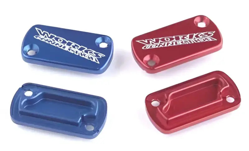 21-030 Billet Front Brake Cover Blue Yz Wr - Master Cylinder