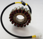 Motorcycle stator MV Augusta with copper windings, multi-pin connector, OEM specs for RV parts & accessories