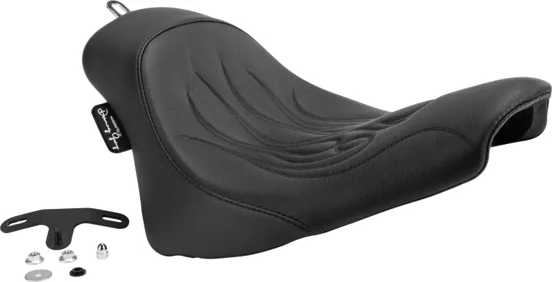 21-103F Buttcrack Solo Flame Flst/C 08 17 - Standard Softail Seat