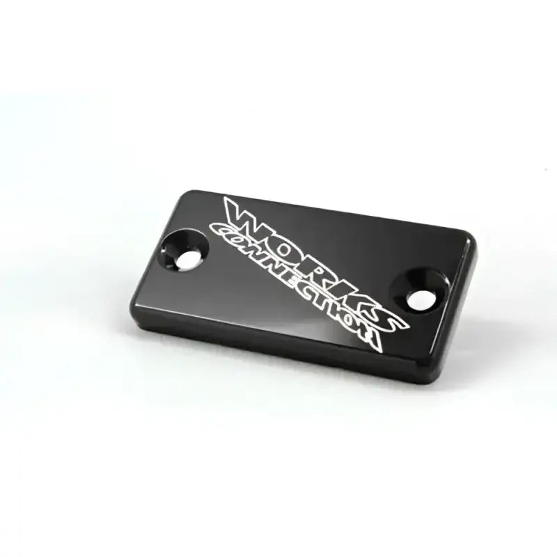 WORKS 21-125 Billet Front Brake Cover Blk Kx/Suz
