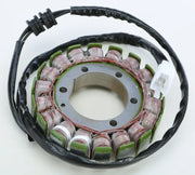 Motorcycle stator with wiring for powersports, includes 1-year warranty, perfect RV parts & accessories