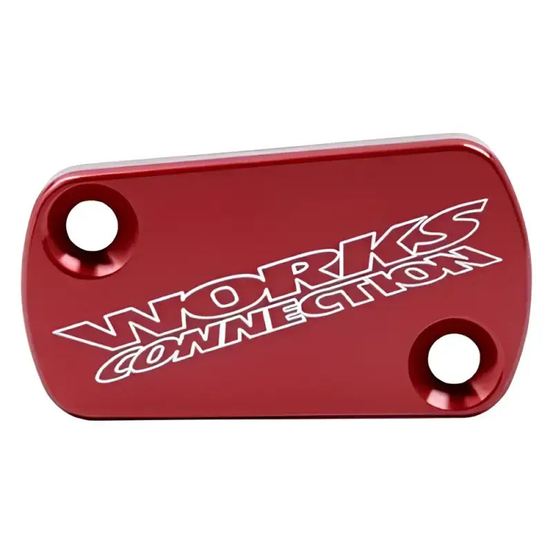 21-151 Works Clutch Master Cylinder Cover Red - RV and Auto Parts