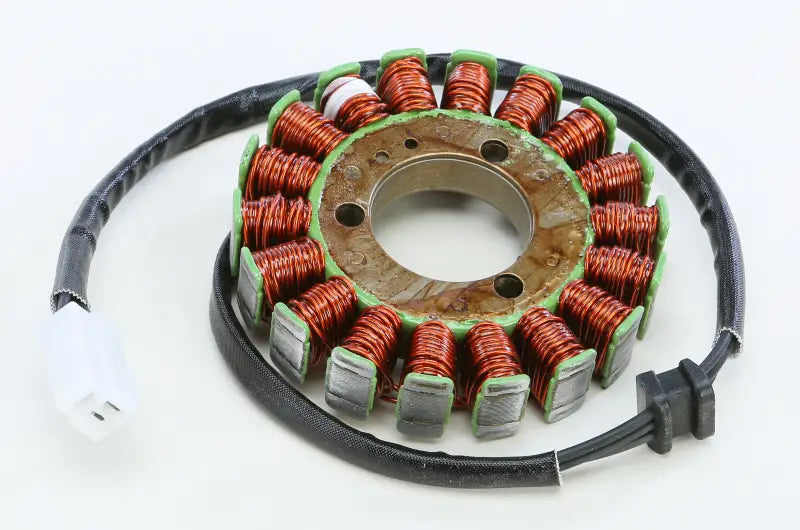 21-206 Stator motorcycle part with copper windings, meets OEM specs for RV and truck parts