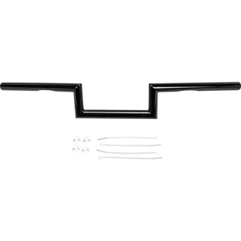 21-225GB Z Bar One Inch Dimpled 4 Inch Gloss Black