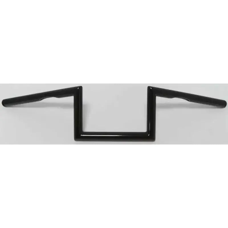 21-228GB Z Bar One Inch Dimpled 6 Inch Gloss Black