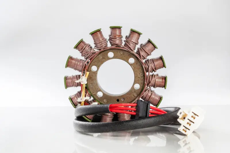 Motorcycle stator with wiring for 21-229 Stator to enhance performance and reliability