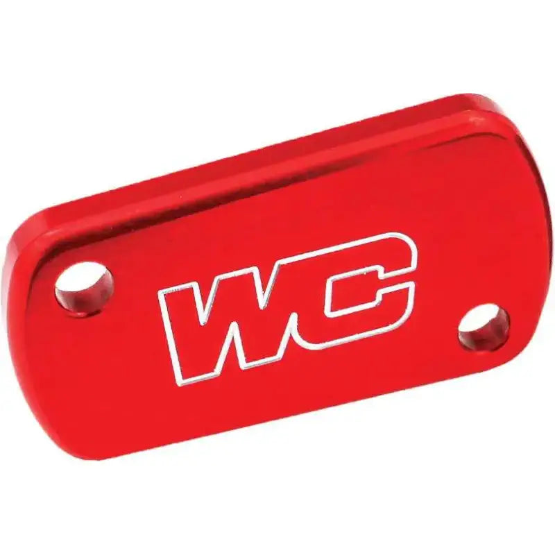 WORKS 21-505 Rear Brake Cover (Red)