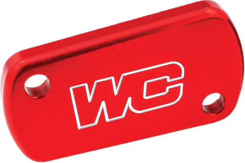 WORKS 21-505 Rear Brake Cover (Red)