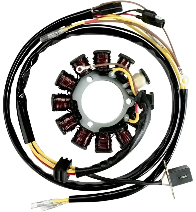 Motorcycle stator with wiring harness for 21-613H Ricks Stator Hon upgrade