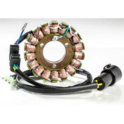 High-quality replacement Motorcycle Stator with wiring and connectors, OEM specs, 1-year warranty
