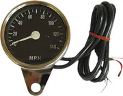 21-6885 Mini Electronic Speedo Black Faced Led Lights