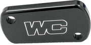 WORKS 21-715 Rear Brake Cover (Black)