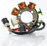 Motorcycle stator with copper windings and wiring harness, perfect for RV parts & accessories