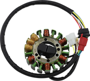 Motorcycle stator with wiring harness for 21-825 Ricks Stator Suz matching OEM specs