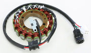 Motorcycle stator with wiring harness for RV parts and accessories, truck parts, and truck accessories