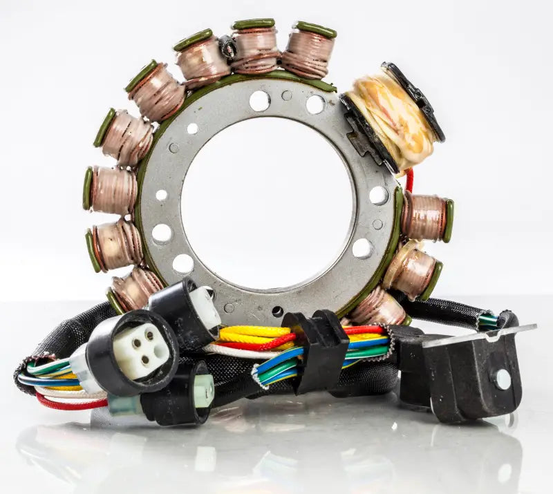 21-933 Stator motorcycle part with wiring harness, perfect for RV parts & accessories