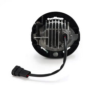 Driving/ Fog Light LED Bulb; LUXX Chip; Round; 12.2 Watt/ 12 Volt; Projector Beam; 720 Lumen For White/ 1200 Raw Lumen; Clear Polycarbonate Lens; Alpha-Black Polypropylene Housing; 6500 Degree Kelvin White Color Temperature; DOT/SAE Certified - NTP