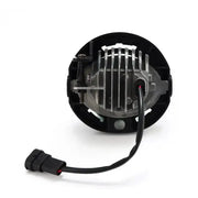 Driving/ Fog Light LED Bulb; LUXX Chip; Round; 12.2 Watt/ 12 Volt; Projector Beam; 720 Lumen For White/ 1200 Raw Lumen; Clear Polycarbonate Lens; Alpha-Black Polypropylene Housing; 6500 Degree Kelvin White Color Temperature; DOT/SAE Certified - NTP