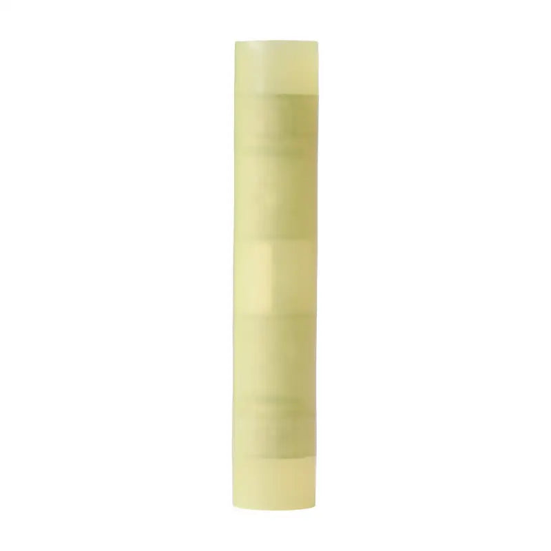 Transparent tape roll next to 210163 Ancor Nylon Butt Connector Double Crimp